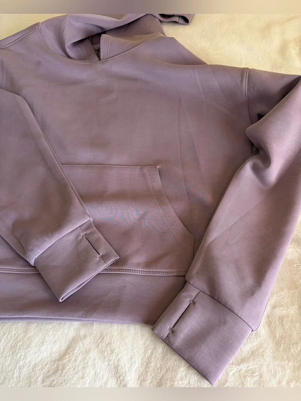 Danskin Lavender Purple Kids Matching Hoodie & Jogger Set Sweatshirt Sz L pant M